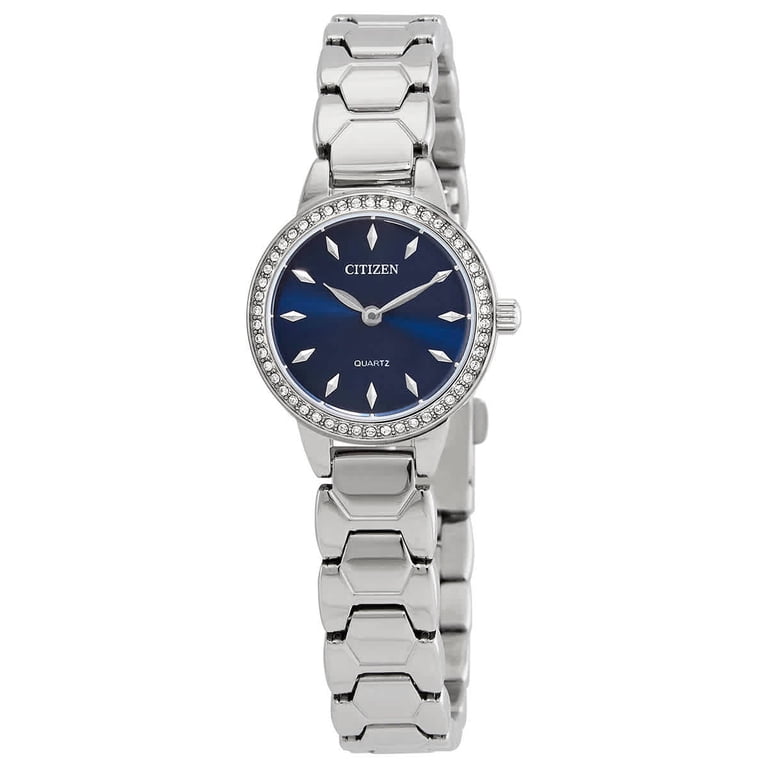 Citizen Quartz Crystal Blue Dial Ladies Watch EZ7010-56L  display picture 2