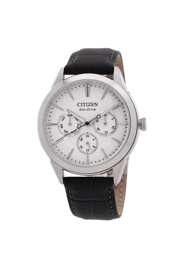 Rolan Multifunction Eco-Drive Silver Dial Men's Watch BU2110-01A