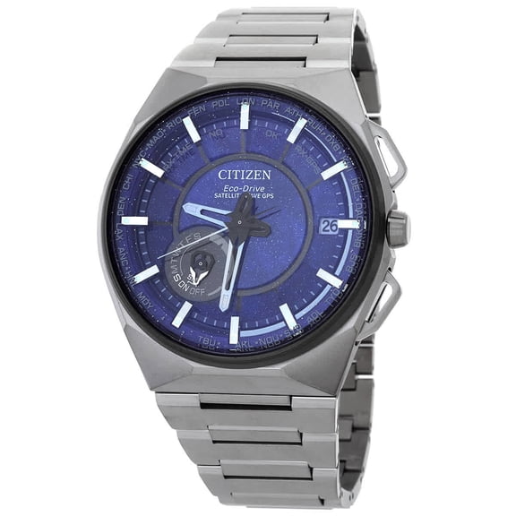 Citizen Men's Satellite Wave X Eco-Drive GPS Super Titanium Watch CC3097-52L
