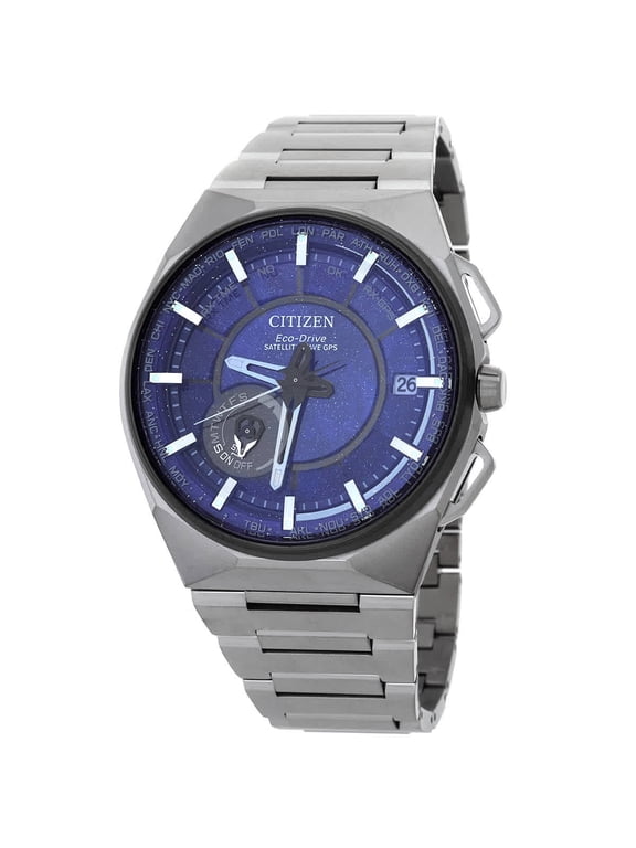 Men's Satellite Wave X Eco-Drive GPS Super Titanium Watch CC3097-52L