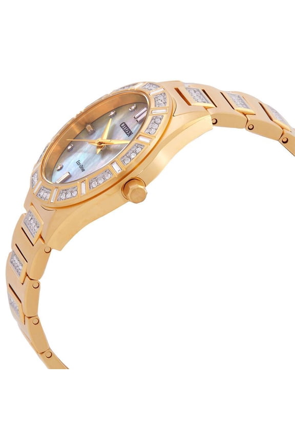 Citizen  Silhouette Crystal EcoDrive Ladies Watch EM102251D