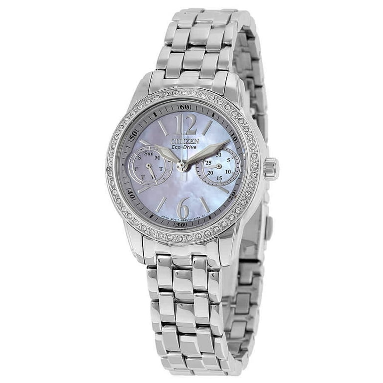 Citizen ladies watch mother pearl deals face