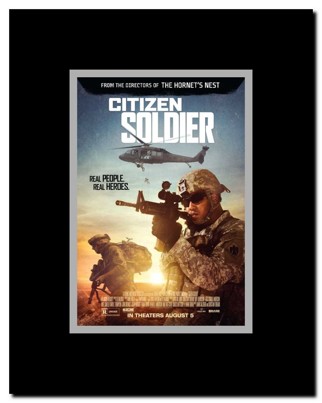 Citizen Soldier Framed Movie Poster