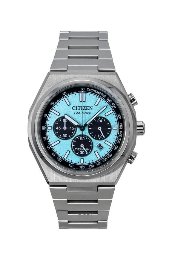 Eco-Drive Zenshin Men's Super Titanium Blue Dial Watch CA4610-85M