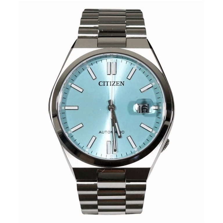 Citizen Automatic Unisex Watch, Ice Blue Dial, Sapphire, Water