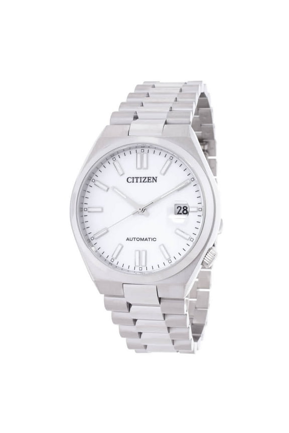 Tsuyosa Automatic White Dial Men's Watch NJ0150-56A