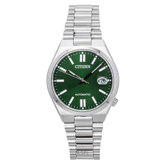 Citizen Tsuyosa Stainless Steel Green Dial Automatic NJ0200-50X Unisex Watch