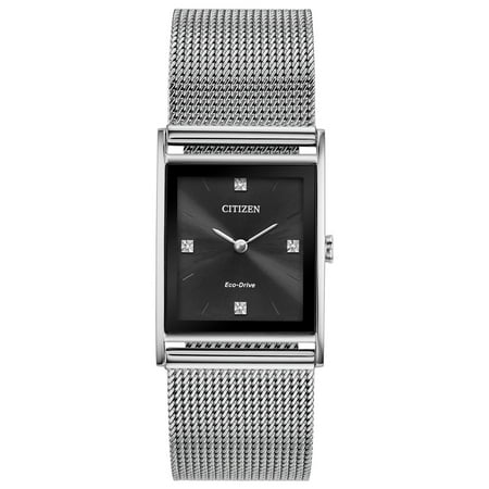 Citizen Unisex Axiom Silver-Tone Stainless Steel Watch BL6000-55E