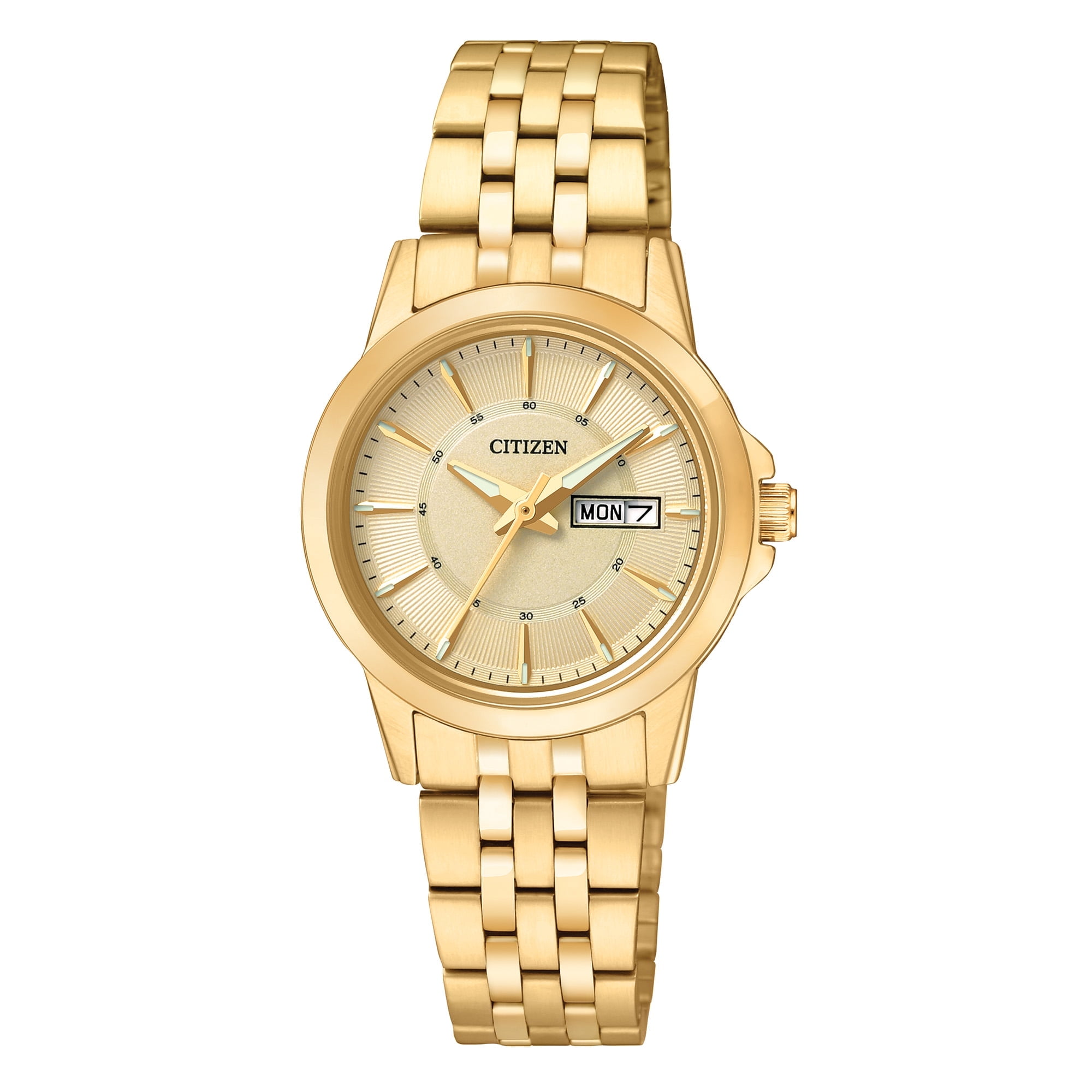 Reloj de Acero Inoxidable de Tono de Oro para Mujer Panama Ubuy