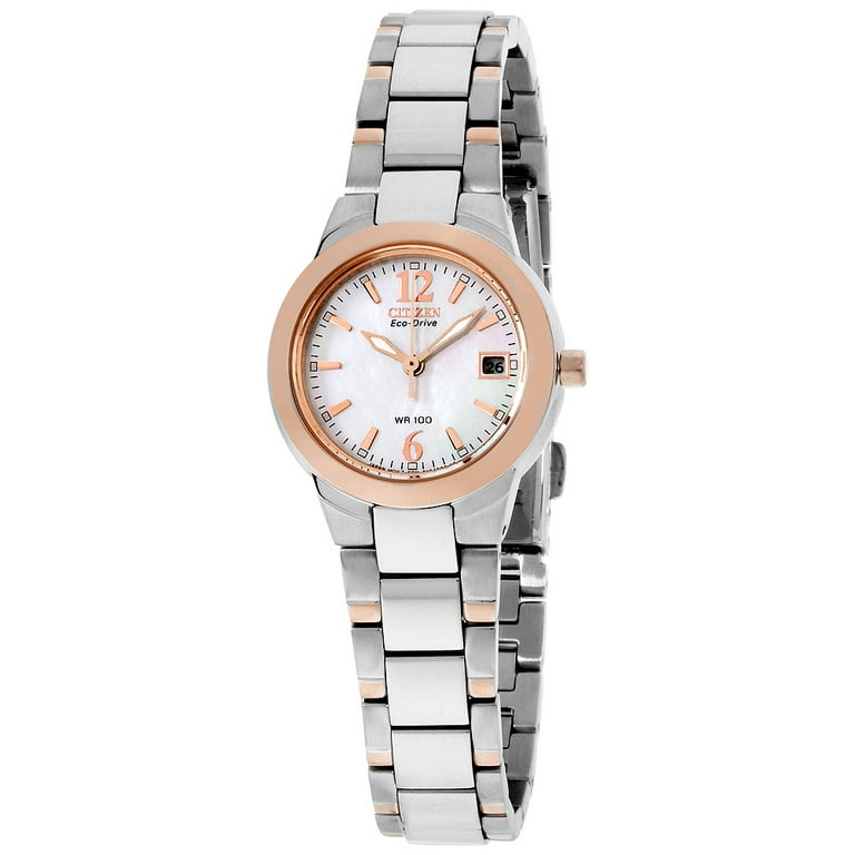 Citizen Women's Eco-Drive Chandler Two-Tone Bracelet Watch EW1676