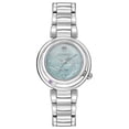 thumbnail image 1 of Citizen Women's Eco-Drive Disney Ariel Diamond and Crystal Accent Watch with Mother-of-Pearl Dial - EM0820-56N, 1 of 5
