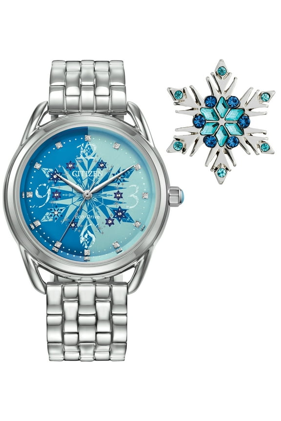 Women's Eco-Drive Disney Frozen Box Set Watch - FE7091-61W