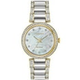 thumbnail image 1 of Citizen Women's Eco-Drive Silhouette Crystal Two Tone Watch - EM0844-58D, 1 of 4