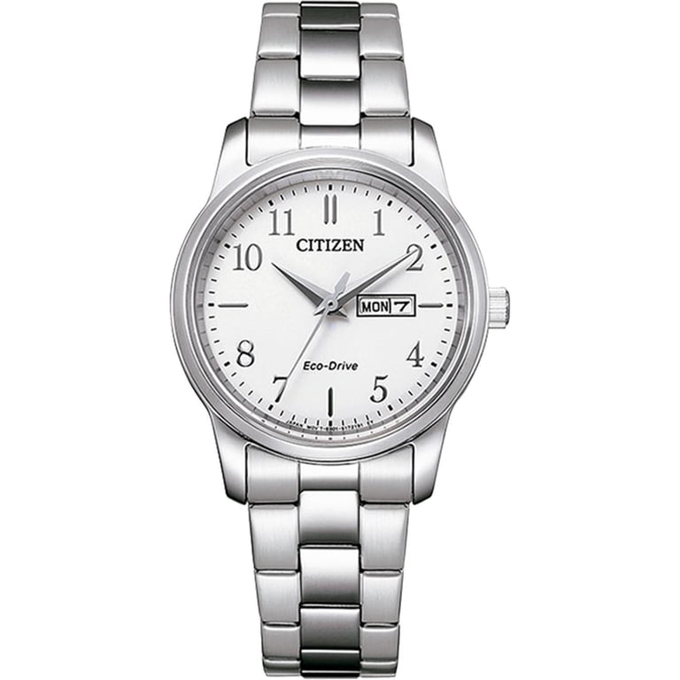 Citizen Silver Watch Classic Design Citizen Stainless Steel Dress/Classic Eco Ladies Watch  main image 4