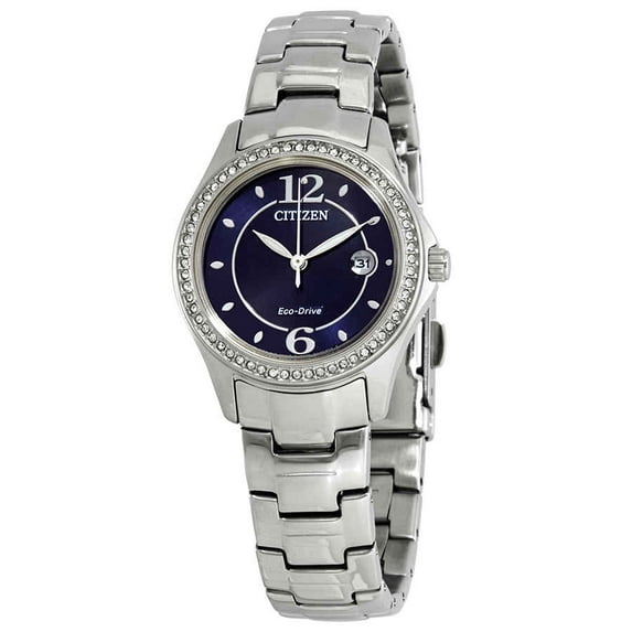 Citizen Women's Eco-Drive Stainless Steel Crystal Watch FE1140-86L