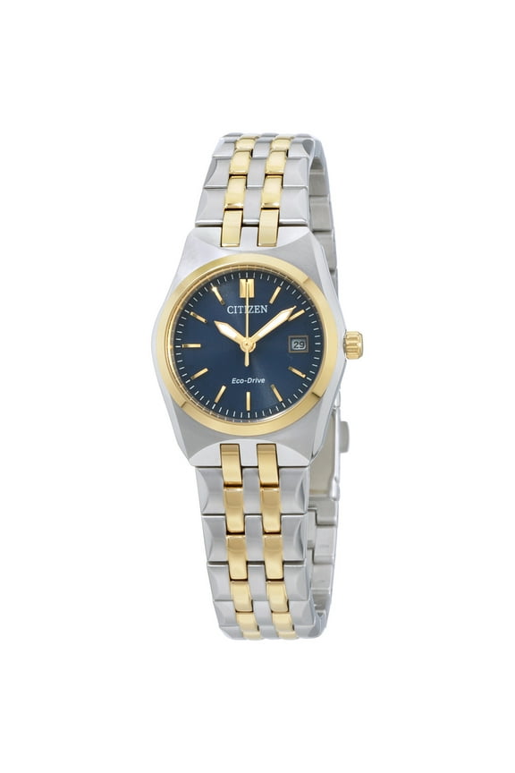 Women's Eco-Drive Two-Tone Stainless Steel Watch EW2294-53L