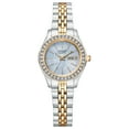 thumbnail image 1 of Citizen Women's Quartz Crystal Accent Two-Tone Stainless Steel Bracelet Watch EQ0539-56Y, 1 of 5