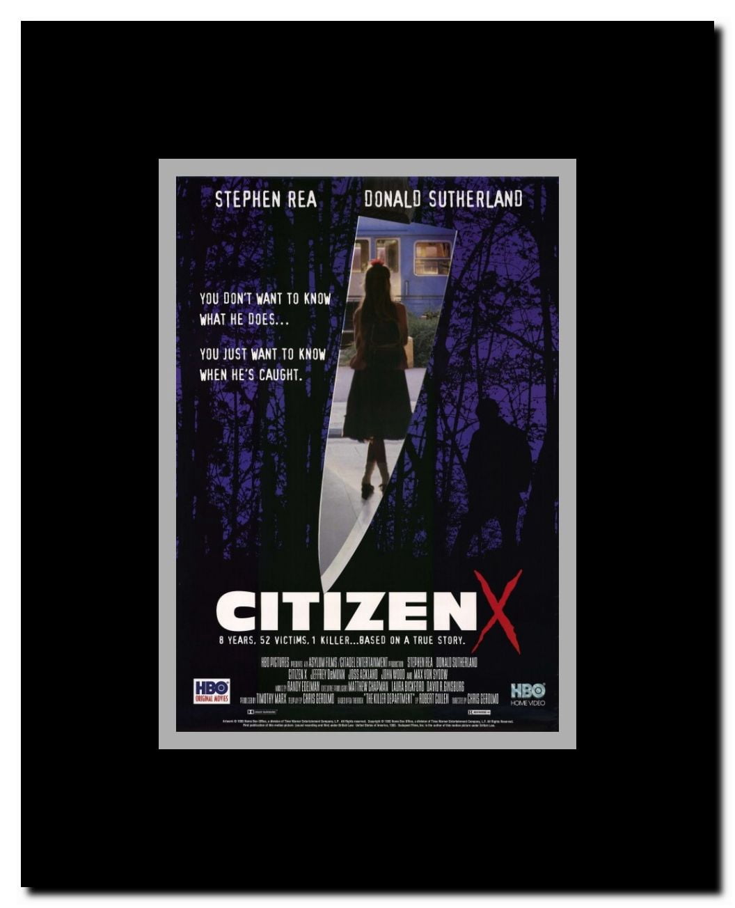 Citizen X Framed Movie Poster
