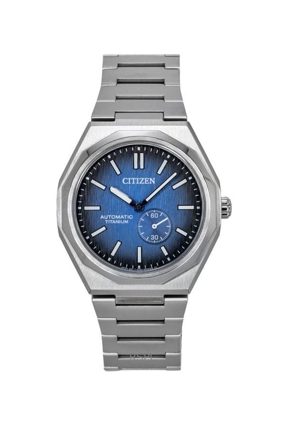 Zenshin 60 Super Titanium Dark Blue Dial Automatic NK5020-58M 100M Men's Watch