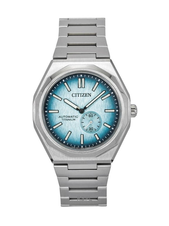 Zenshin 60 Super Titanium Light Blue Dial Automatic NK5020-58L 100M Men's Watch