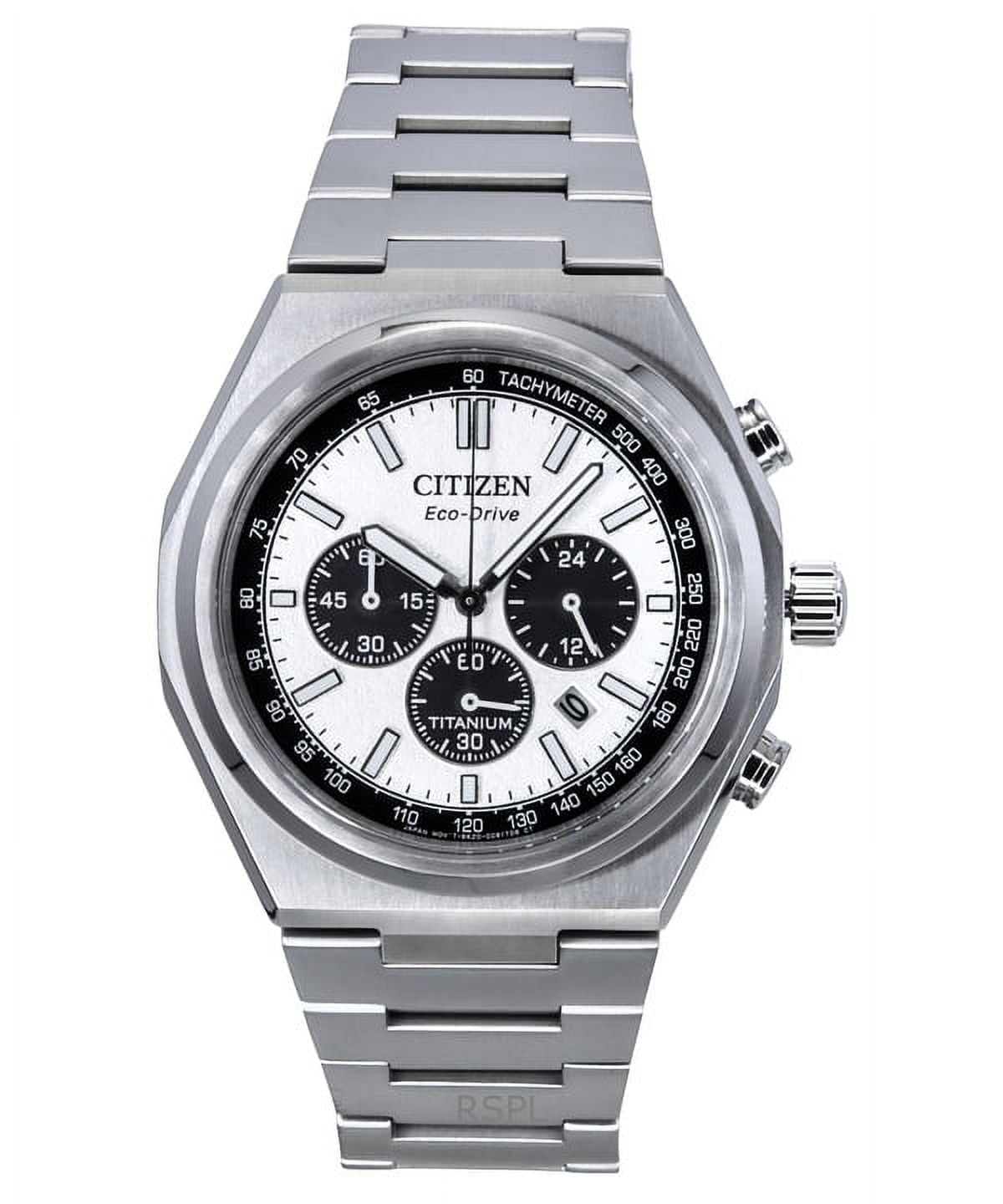 CITIZEN, Men's Watch, Eco-Drive, Silver-tone dial, 42.5 mm case