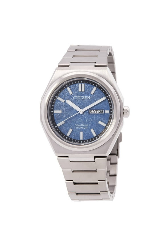 Zenshin Three-hand Blue Dial Men's Watch AW0130-85L