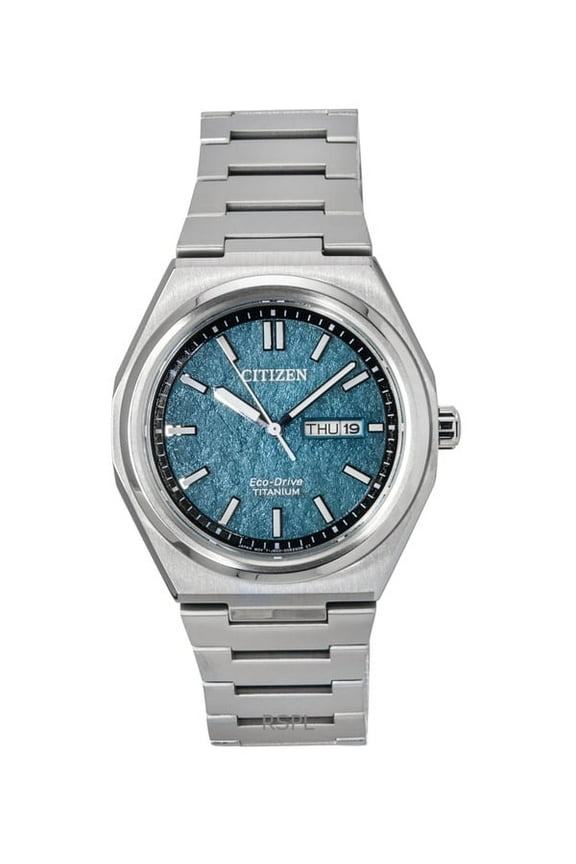 Zenshin Three-hand Green Dial Men's Watch AW0130-85X