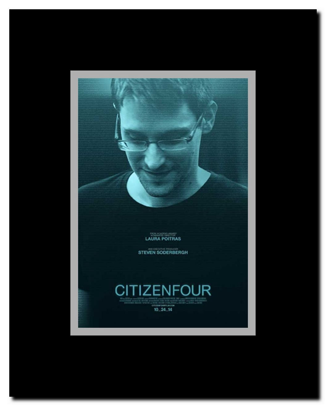 Citizenfour Framed Movie Poster