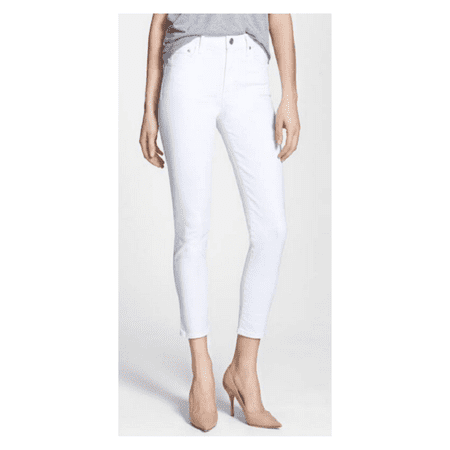 Citizens of Humanity Rocket Crop High Rise Skinny Jeans,Optic White,Size 29,$178