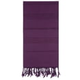 thumbnail image 1 of Citizens of the Beach Dark Purple Beach Bath Towel - 100% Turkish Cotton Sand Resistant Quick Drying Absorbent Soft Towels, 1 of 1