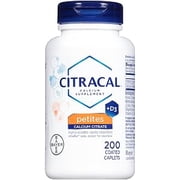 Citracal Calcium Citrate Supplements With Vitamin D - 200 Ea