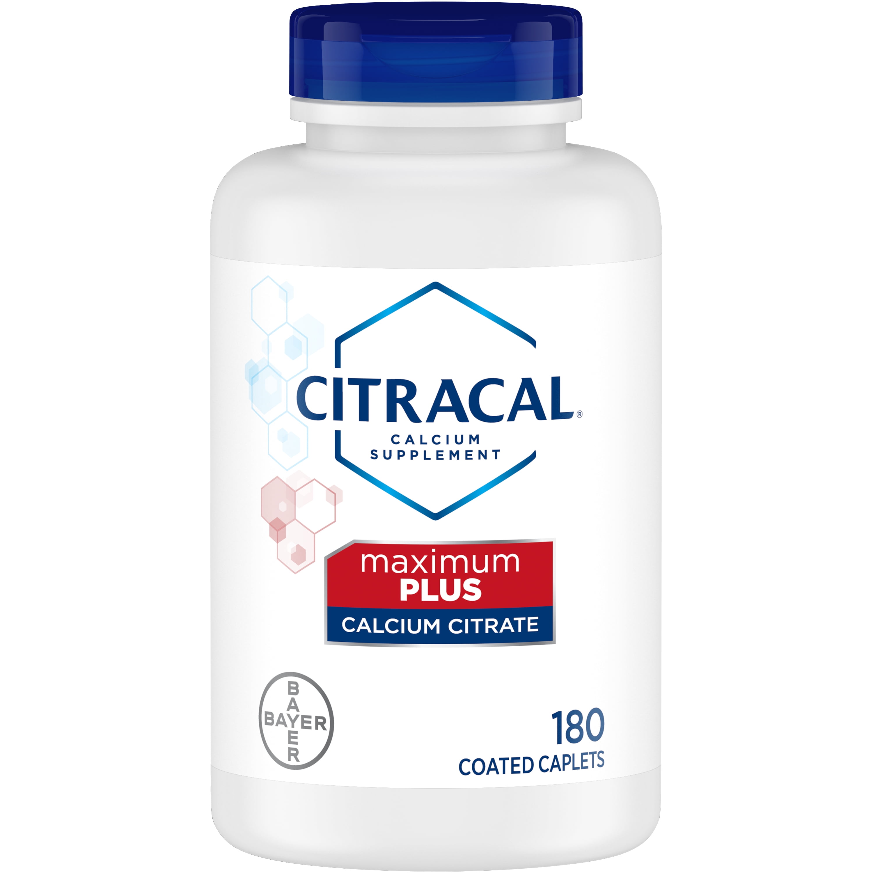 Bayer Healthcare - Citracal Calcium + D3 Maximum Plus - 180 Caplets