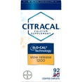 thumbnail image 1 of Citracal Slow Release 1200 Calcium With Vitamin D3, Caplets, 92 Count, 1 of 10