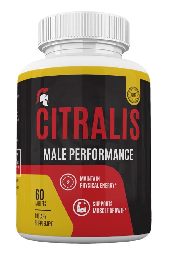 Citralis Pills Advanced Formula, Citralis Male Supplement for Strength & Performance