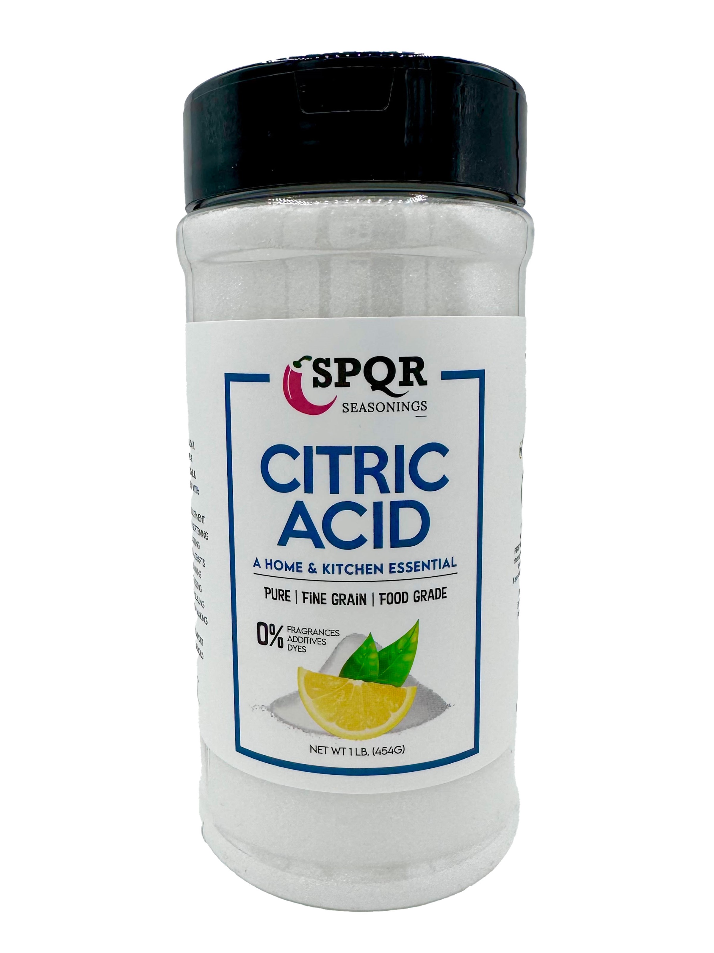 Citric Acid 1 Pound Jar 100 Pure Food Grade Citric Acid The Ultimate 