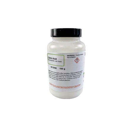 Citric Acid Monohydrate Granules, 100g - Laboratory Grade - The Curated Chemical Collection by Innovating Science