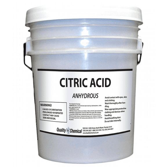 Citric Acid - Tech Grade - 40 lb. pail