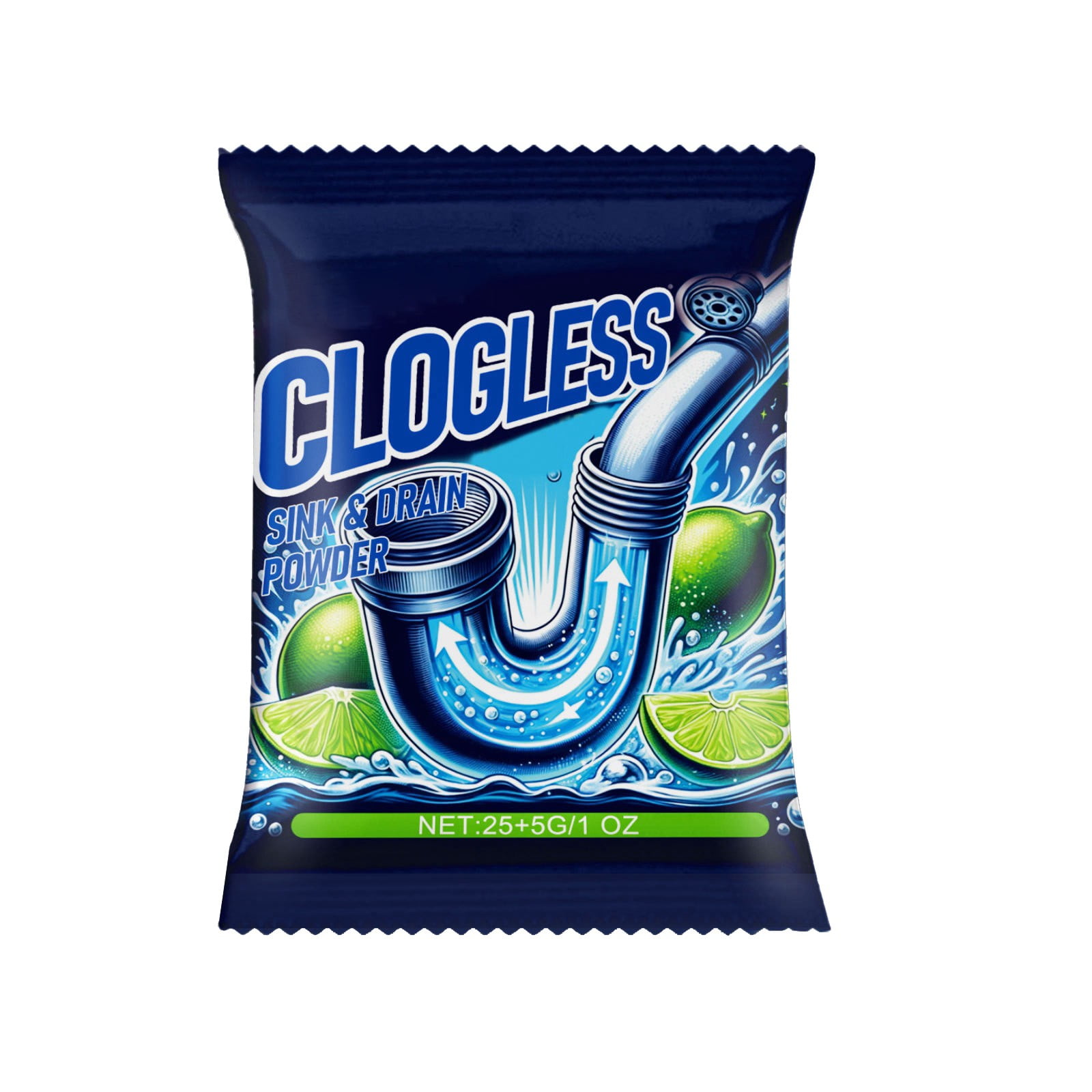 Citric acid cleaner Unblocking Powder Bathroom Kitchen Blockage