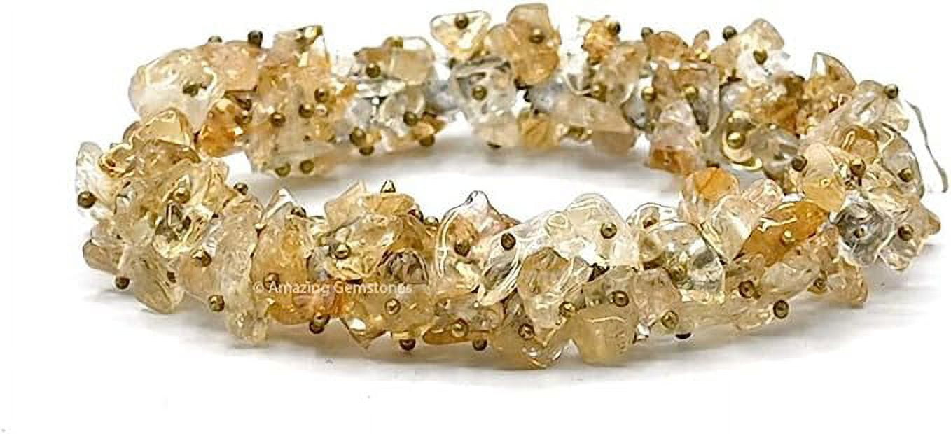 Citrine Crystal Bracelet | Honey | Lena Rose Beauty