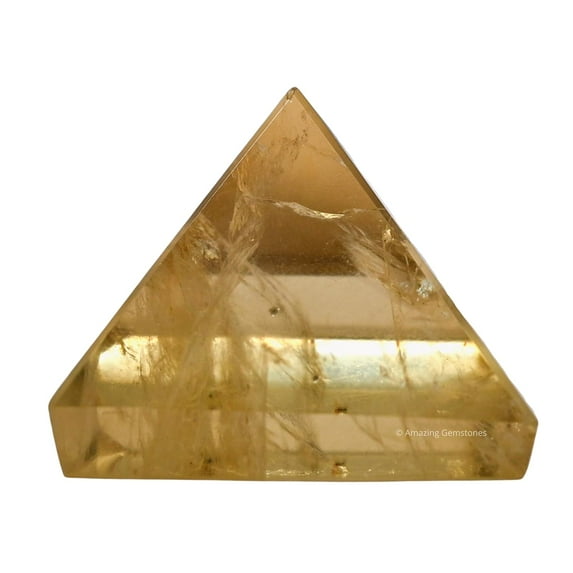 Citrine Crystal Pyramid 1" Inch