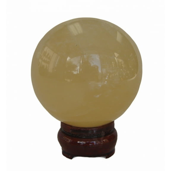 Citrine Crystal Sphere