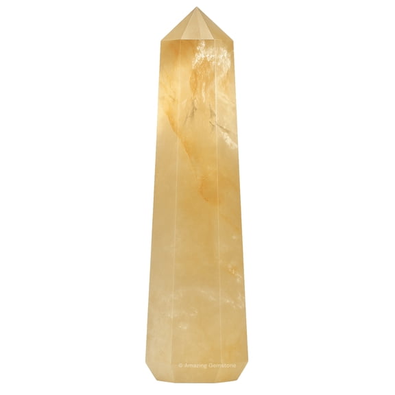 Citrine Crystal Tower Obelisk Point (2" to 3" INCH)