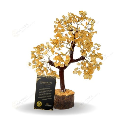 Citrine Crystal Tree (300 Stones)
