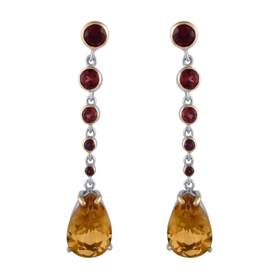 Citrine Gemstone Earring