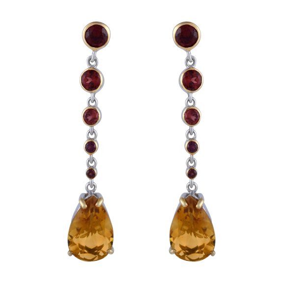 Citrine Gemstone Earring