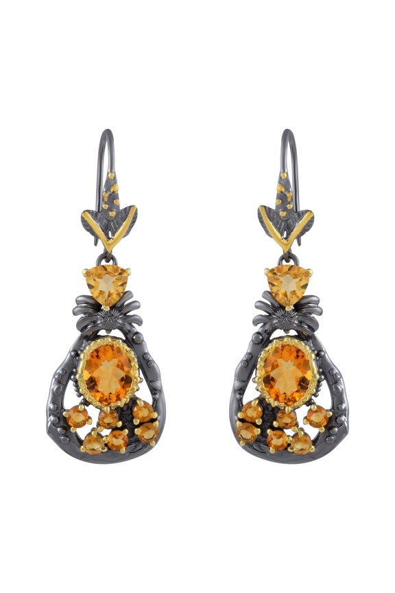Citrine Gemstone Earring
