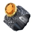 thumbnail image 1 of Ravishing Impressions Citrine Gemstone Ring, US8.5, Gold Plated 925 Sterling Silver, 1 of 1