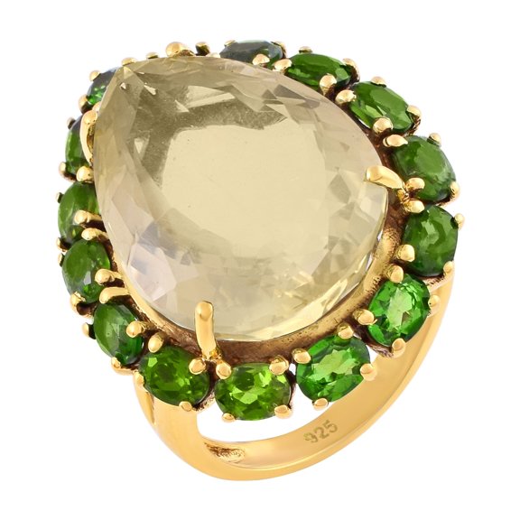 Citrine Gemstone Ring