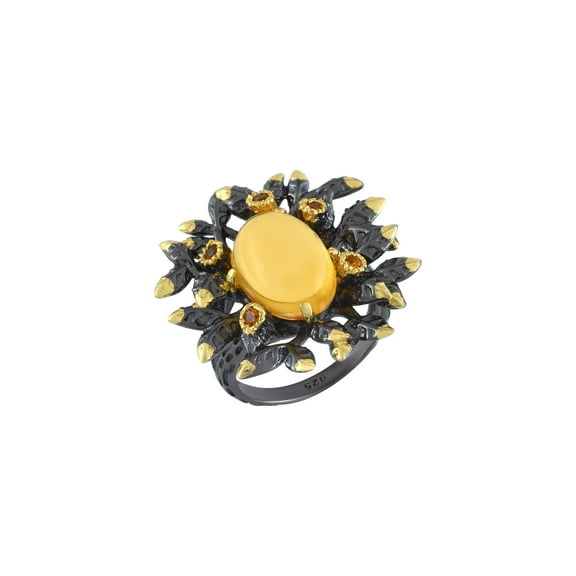 Citrine Gemstone Ring