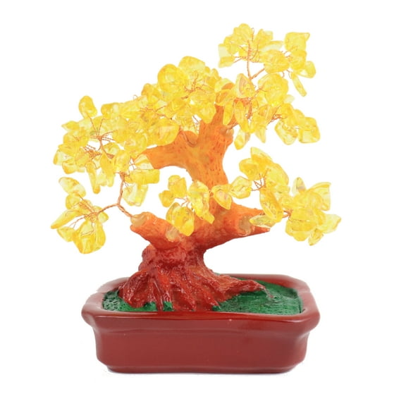 Citrine Gemstone Tree, Wealth Tree and Money Tree